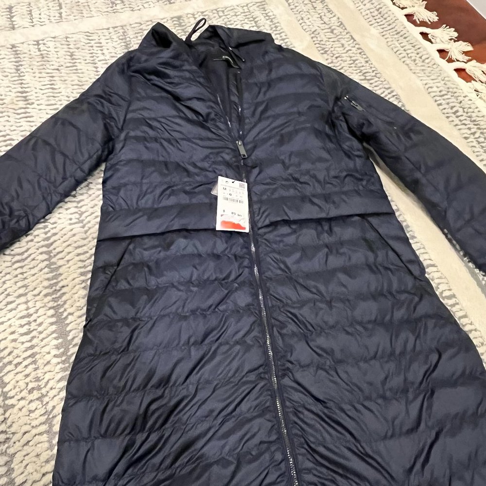 Zara Basic Trench Coat -Navy